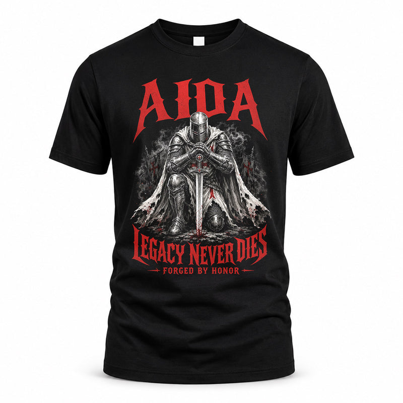 AIDA HS90-K04-109 - NAME Legacy Never Dies Forged By Honor Personalized Knight