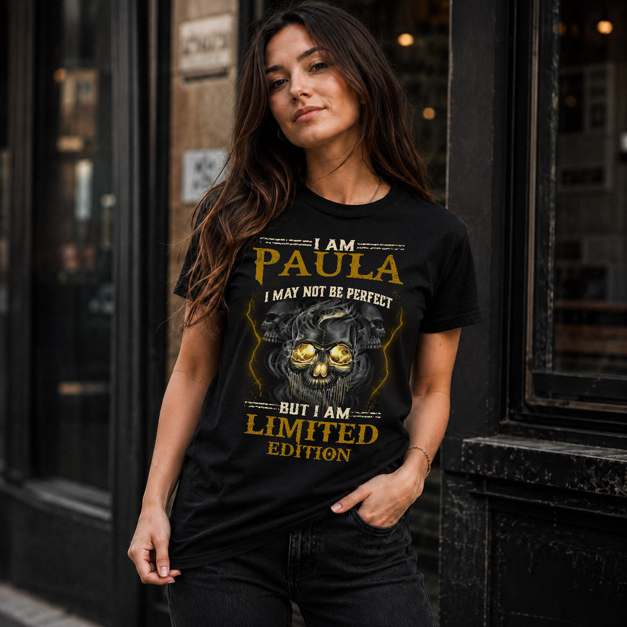 PAULA LM66-K04-125 - NAME NAME I May Not Be Perfect But I Am Limited Edition