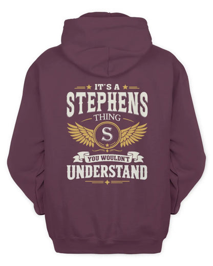 STEPHENS KT06-M008 It’s a [NAME] Thing – You Wouldn’t Understand | Personalized Vintage T-Shirt - Unisex Hoodie - Maroon