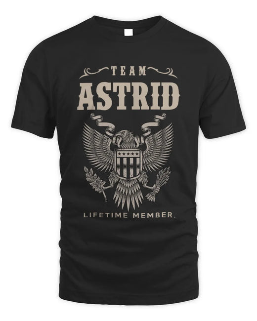 ASTRID TP06-K82 – Personalized Classic Style Apparel “Team NAME Lifetime Member”
