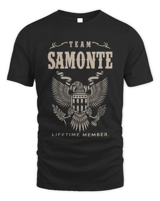 SAMONTE TP06-K82 – Personalized Classic Style Apparel “Team NAME Lifetime Member”