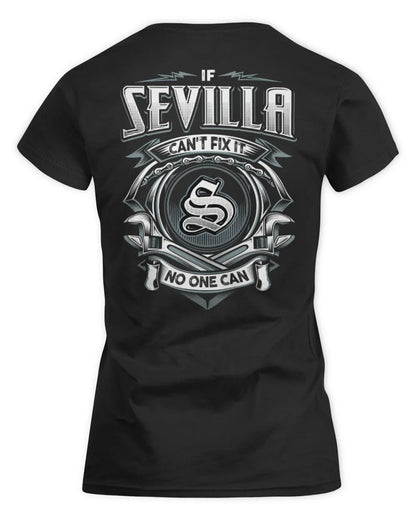 SEVILLA AP81-K4-626 - Personalized Ahmed Quote Apparel “If Ahmed Can't Fix It, No One Can” - Women's Standard T-Shirt - Black