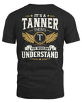 TANNER KT06-M008 It’s a [NAME] Thing – You Wouldn’t Understand | Personalized Vintage T-Shirt - Unisex Standard T-Shirt - Black