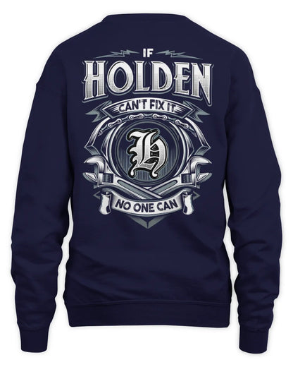 HOLDEN AP81-K4-626 - Personalized Ahmed Quote Apparel “If Ahmed Can't Fix It, No One Can” - Unisex Sweatshirt - Navy