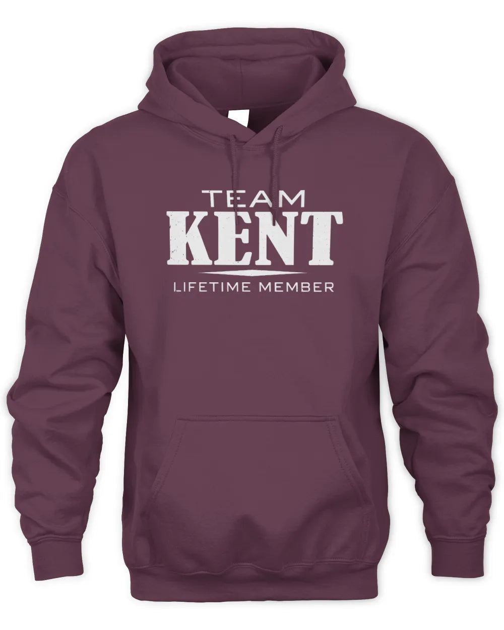 KENT BL62-K4-128 - Personalized “Team NAME Lifetime Member” - Unisex Hoodie - Maroon