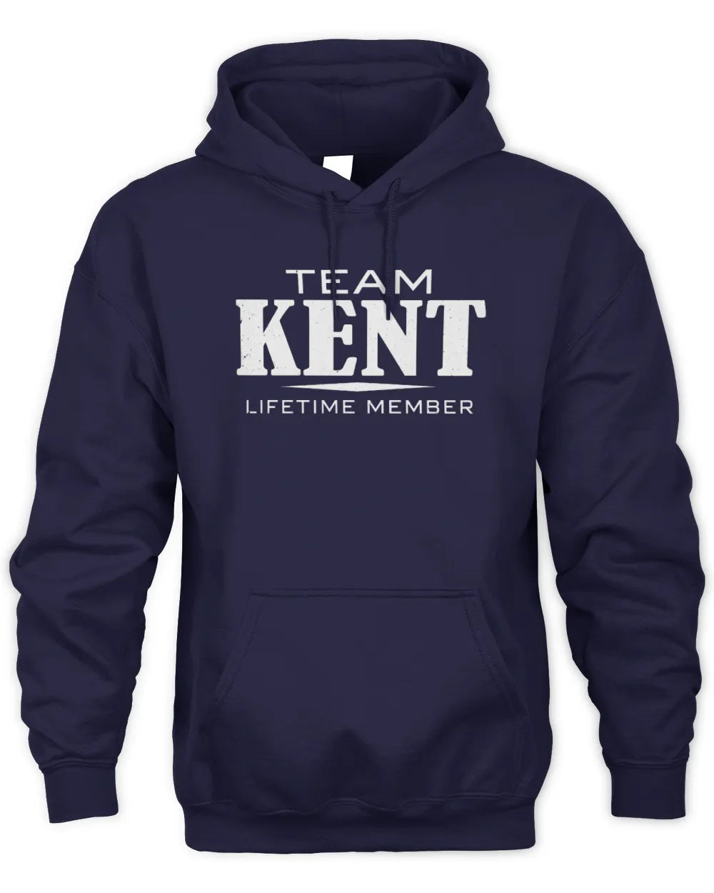 KENT BL62-K4-128 - Personalized “Team NAME Lifetime Member” - Unisex Hoodie - Navy
