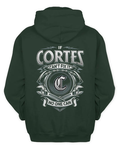 CORTES AP81-K4-626 - Personalized Ahmed Quote Apparel “If Ahmed Can't Fix It, No One Can” - Unisex Hoodie - Forest Green