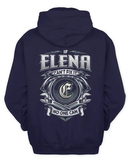 ELENA AP81-K4-626 - Personalized Ahmed Quote Apparel “If Ahmed Can't Fix It, No One Can” - Unisex Hoodie - Navy