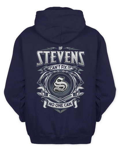 STEVENS AP81-K4-626 - Personalized Ahmed Quote Apparel “If Ahmed Can't Fix It, No One Can” - Unisex Hoodie - Navy