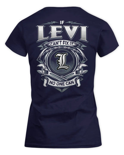 LEVI AP81-K4-626 - Personalized Ahmed Quote Apparel “If Ahmed Can't Fix It, No One Can” - Women's Standard T-Shirt - Navy