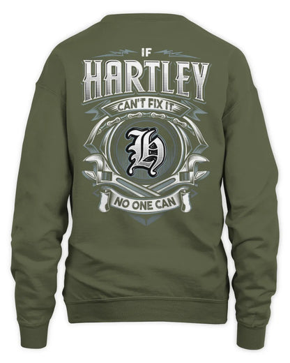 HARTLEY AP81-K4-626 - Personalized Ahmed Quote Apparel “If Ahmed Can't Fix It, No One Can” - Unisex Sweatshirt - Military Green