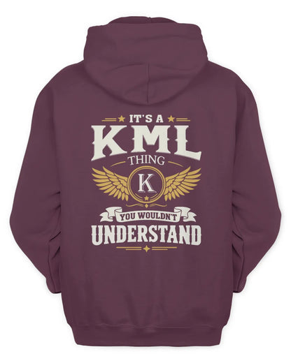KML KT06-M008 It’s a [NAME] Thing – You Wouldn’t Understand | Personalized Vintage T-Shirt - Unisex Hoodie - Maroon