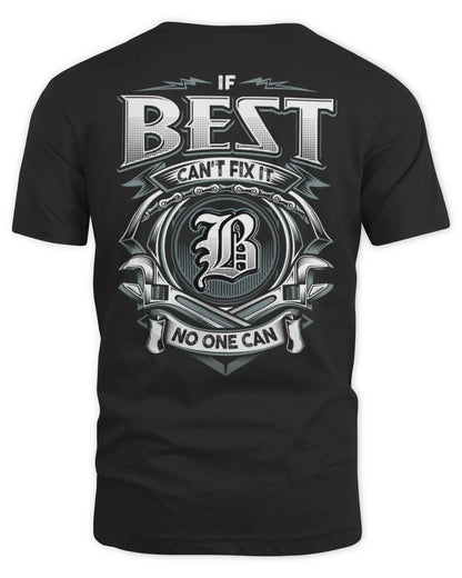 BEST AP81-K4-626 - Personalized Ahmed Quote Apparel “If Ahmed Can't Fix It, No One Can” - Unisex Standard T-Shirt - Black