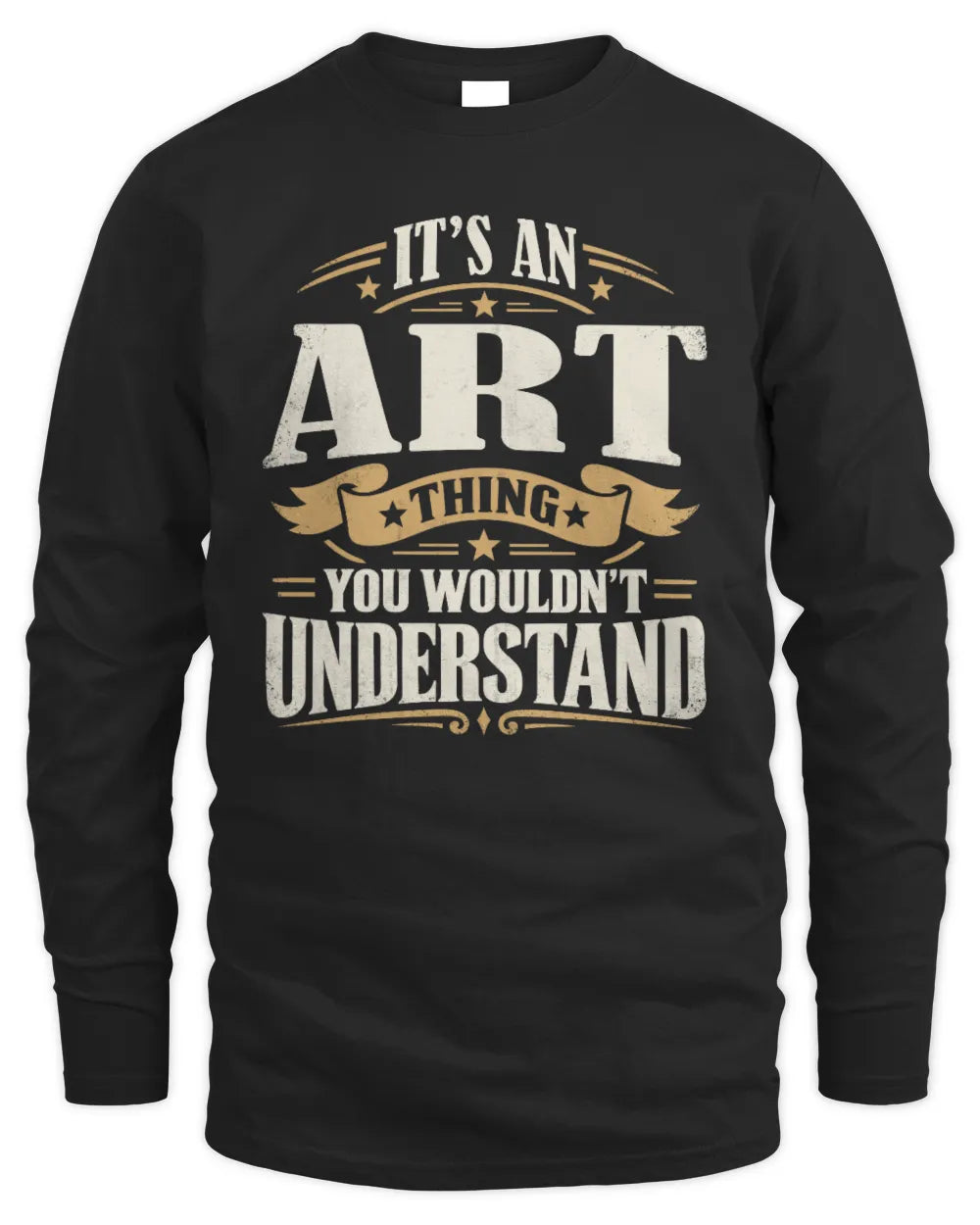 ART P08 TH51 - Personalized “It’s a/an [NAME] Thing – You Wouldn’t Understand” Shirt - Men's Long Sleeved T-Shirt - Black