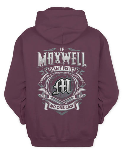 MAXWELL AP81-K4-626 - Personalized Ahmed Quote Apparel “If Ahmed Can't Fix It, No One Can” - Unisex Hoodie - Maroon
