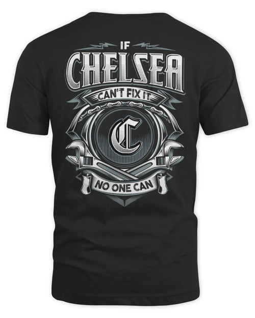 CHELSEA AP81-K4-626 - Personalized Ahmed Quote Apparel “If Ahmed Can't Fix It, No One Can” - Unisex Standard T-Shirt - Black