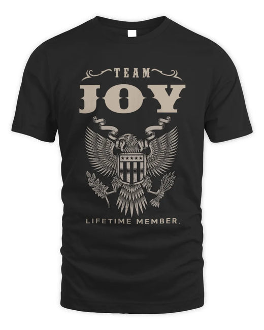 JOY TP06-K82 – Personalized Classic Style Apparel “Team NAME Lifetime Member”