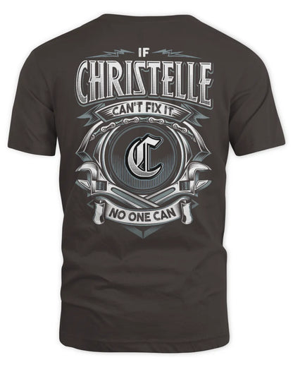 CHRISTELLE AP81-K4-626 - Personalized Ahmed Quote Apparel “If Ahmed Can't Fix It, No One Can” - Unisex Standard T-Shirt - Dark Chocolate
