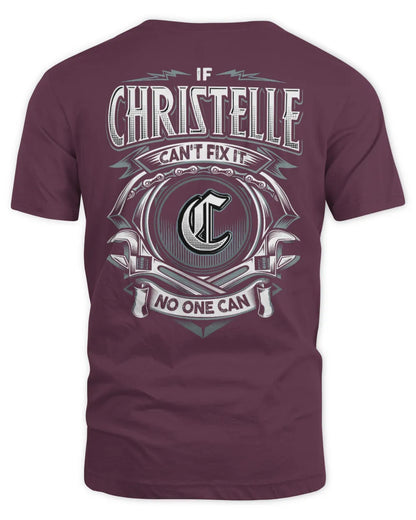 CHRISTELLE AP81-K4-626 - Personalized Ahmed Quote Apparel “If Ahmed Can't Fix It, No One Can” - Unisex Standard T-Shirt - Maroon