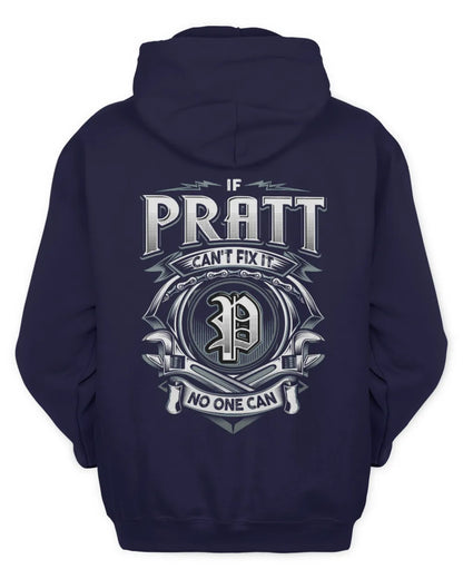 PRATT AP81-K4-626 - Personalized Ahmed Quote Apparel “If Ahmed Can't Fix It, No One Can” - Unisex Hoodie - Navy