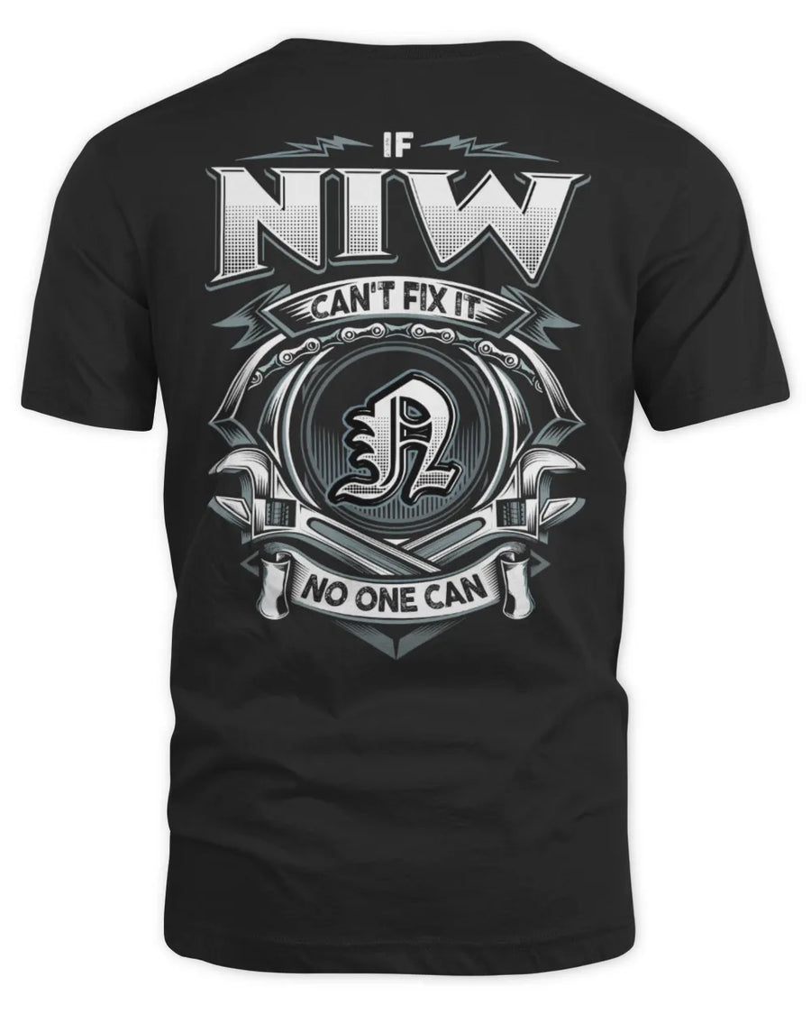 NIW AP81-K4-626 - Personalized Ahmed Quote Apparel “If Ahmed Can't Fix It, No One Can”