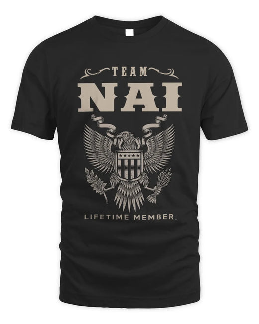 NAI TP06-K82 – Personalized Classic Style Apparel “Team NAME Lifetime Member”