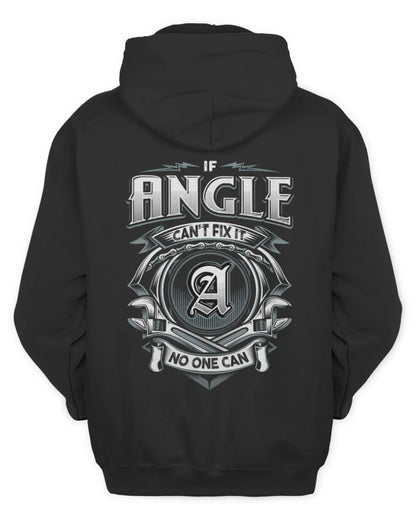 ANGLE AP81-K4-626 - Personalized Ahmed Quote Apparel “If Ahmed Can't Fix It, No One Can” - Unisex Hoodie - Black