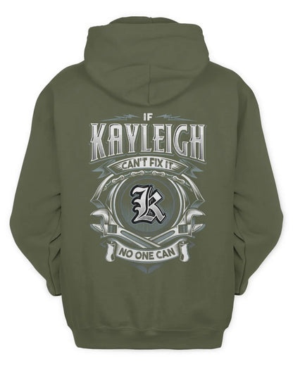 KAYLEIGH AP81-K4-626 - Personalized Ahmed Quote Apparel “If Ahmed Can't Fix It, No One Can” - Unisex Hoodie - Military Green