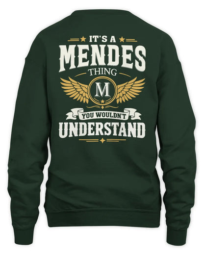 MENDES KT06-M008 It’s a [NAME] Thing – You Wouldn’t Understand | Personalized Vintage T-Shirt - Unisex Sweatshirt - Forest Green