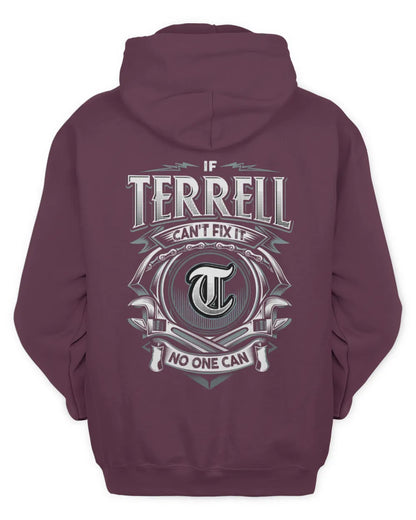 TERRELL AP81-K4-626 - Personalized Ahmed Quote Apparel “If Ahmed Can't Fix It, No One Can” - Unisex Hoodie - Maroon