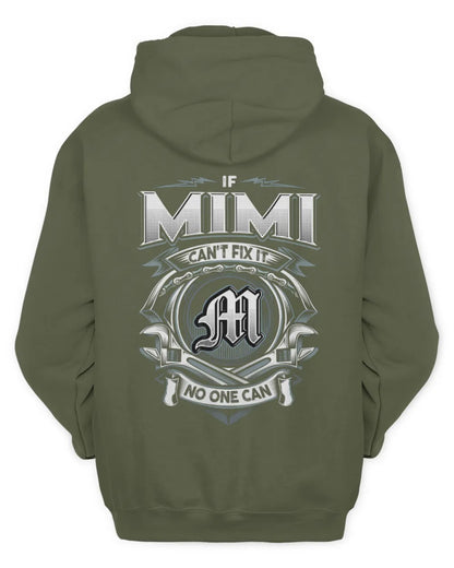 MIMI AP81-K4-626 - Personalized Ahmed Quote Apparel “If Ahmed Can't Fix It, No One Can” - Unisex Hoodie - Military Green