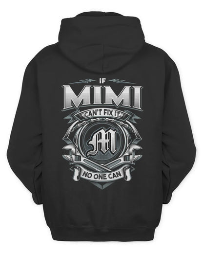 MIMI AP81-K4-626 - Personalized Ahmed Quote Apparel “If Ahmed Can't Fix It, No One Can” - Unisex Hoodie - Black