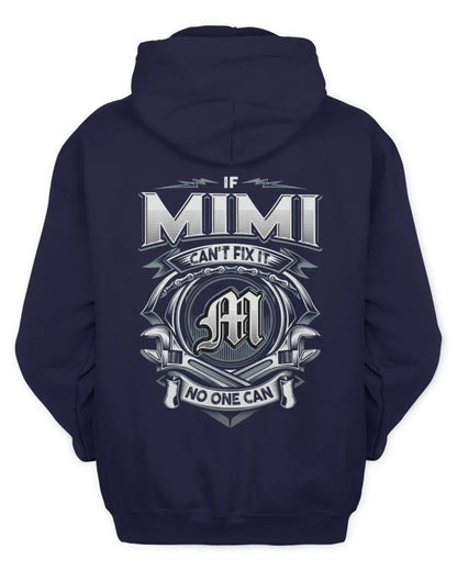 MIMI AP81-K4-626 - Personalized Ahmed Quote Apparel “If Ahmed Can't Fix It, No One Can” - Unisex Hoodie - Navy