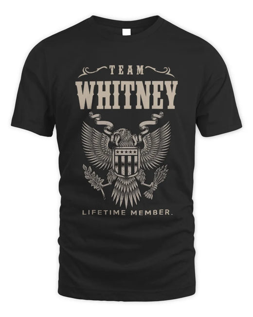 WHITNEY TP06-K82 – Personalized Classic Style Apparel “Team NAME Lifetime Member”
