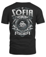 SOFIA AP81-K4-626 - Personalized Ahmed Quote Apparel “If Ahmed Can't Fix It, No One Can” - Unisex Standard T-Shirt - Black