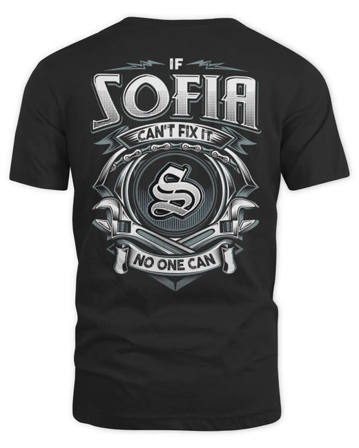 SOFIA AP81-K4-626 - Personalized Ahmed Quote Apparel “If Ahmed Can't Fix It, No One Can”