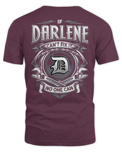 DARLENE AP81-K4-626 - Personalized Ahmed Quote Apparel “If Ahmed Can't Fix It, No One Can” - Unisex Standard T-Shirt - Maroon