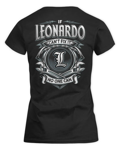 LEONARDO AP81-K4-626 - Personalized Ahmed Quote Apparel “If Ahmed Can't Fix It, No One Can” - Women's Standard T-Shirt - Black