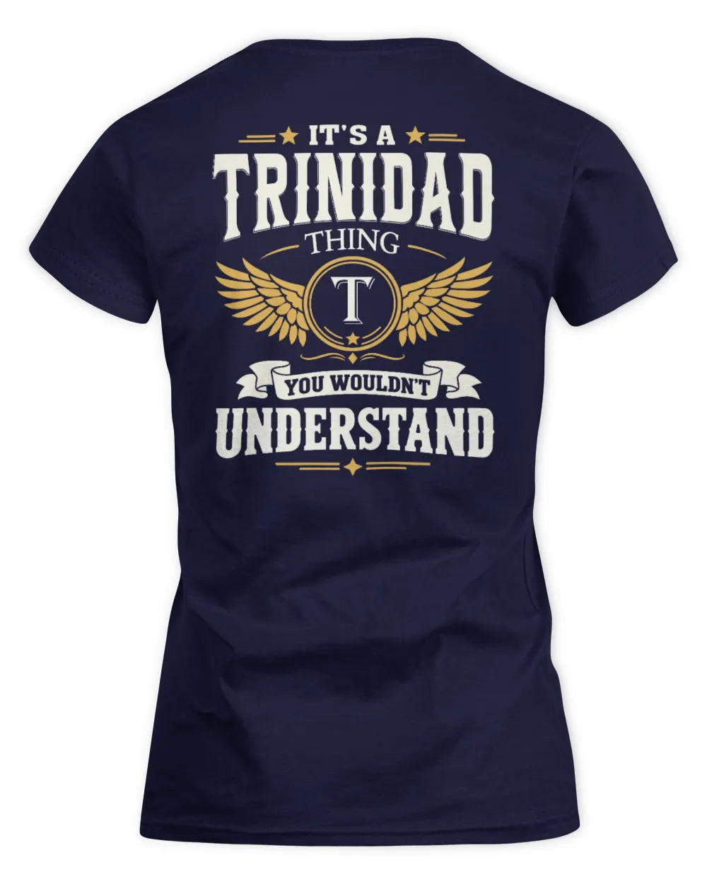 TRINIDAD KT06-M008 It’s a [NAME] Thing – You Wouldn’t Understand | Personalized Vintage T-Shirt - Women's Standard T-Shirt - Navy