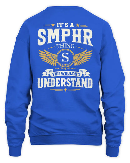 SMPHR KT06-M008 It’s a [NAME] Thing – You Wouldn’t Understand | Personalized Vintage T-Shirt - Unisex Sweatshirt - Royal