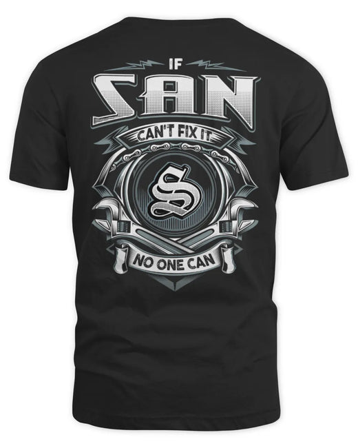 SAN AP81-K4-626 - Personalized Ahmed Quote Apparel “If Ahmed Can't Fix It, No One Can”