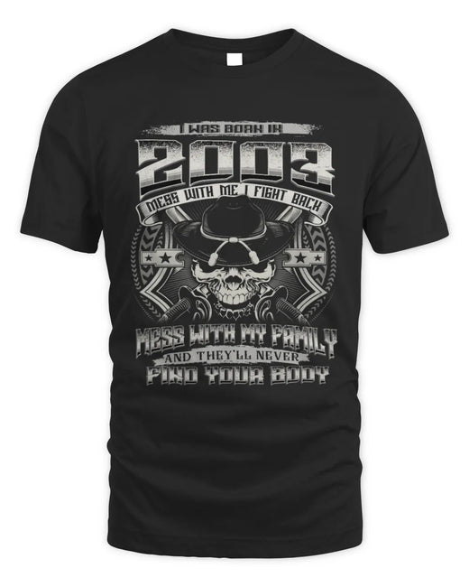 2003 TH08-K4 – Protective Family Quote T-Shirt
