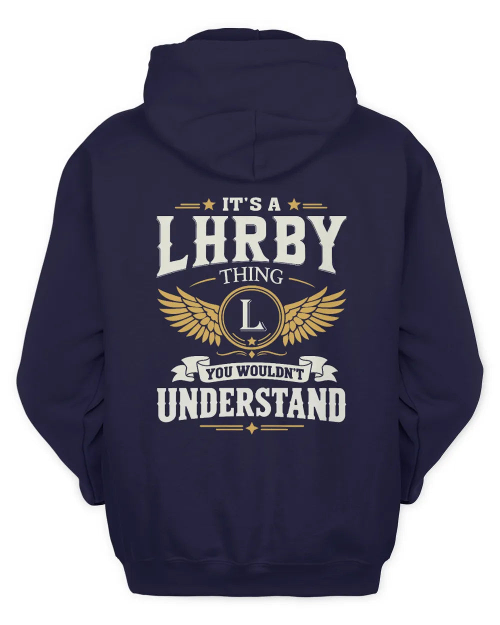 LHRBY KT06-M008 It’s a [NAME] Thing – You Wouldn’t Understand | Personalized Vintage T-Shirt - Unisex Hoodie - Navy
