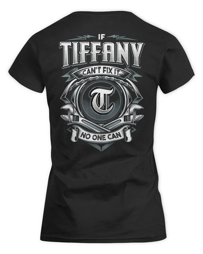 TIFFANY AP81-K4-626 - Personalized Ahmed Quote Apparel “If Ahmed Can't Fix It, No One Can” - Women's Standard T-Shirt - Black