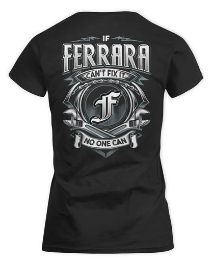FERRARA AP81-K4-626 - Personalized Ahmed Quote Apparel “If Ahmed Can't Fix It, No One Can” - Women's Standard T-Shirt - Black