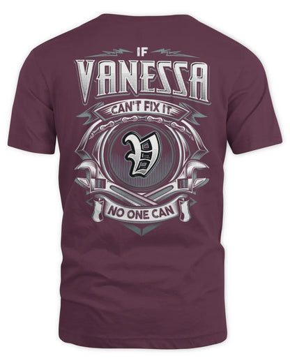 VANESSA AP81-K4-626 - Personalized Ahmed Quote Apparel “If Ahmed Can't Fix It, No One Can” - Unisex Standard T-Shirt - Maroon
