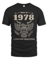 1978 TH04-K2 – Classic Birth Year Limited Edition T-Shirt