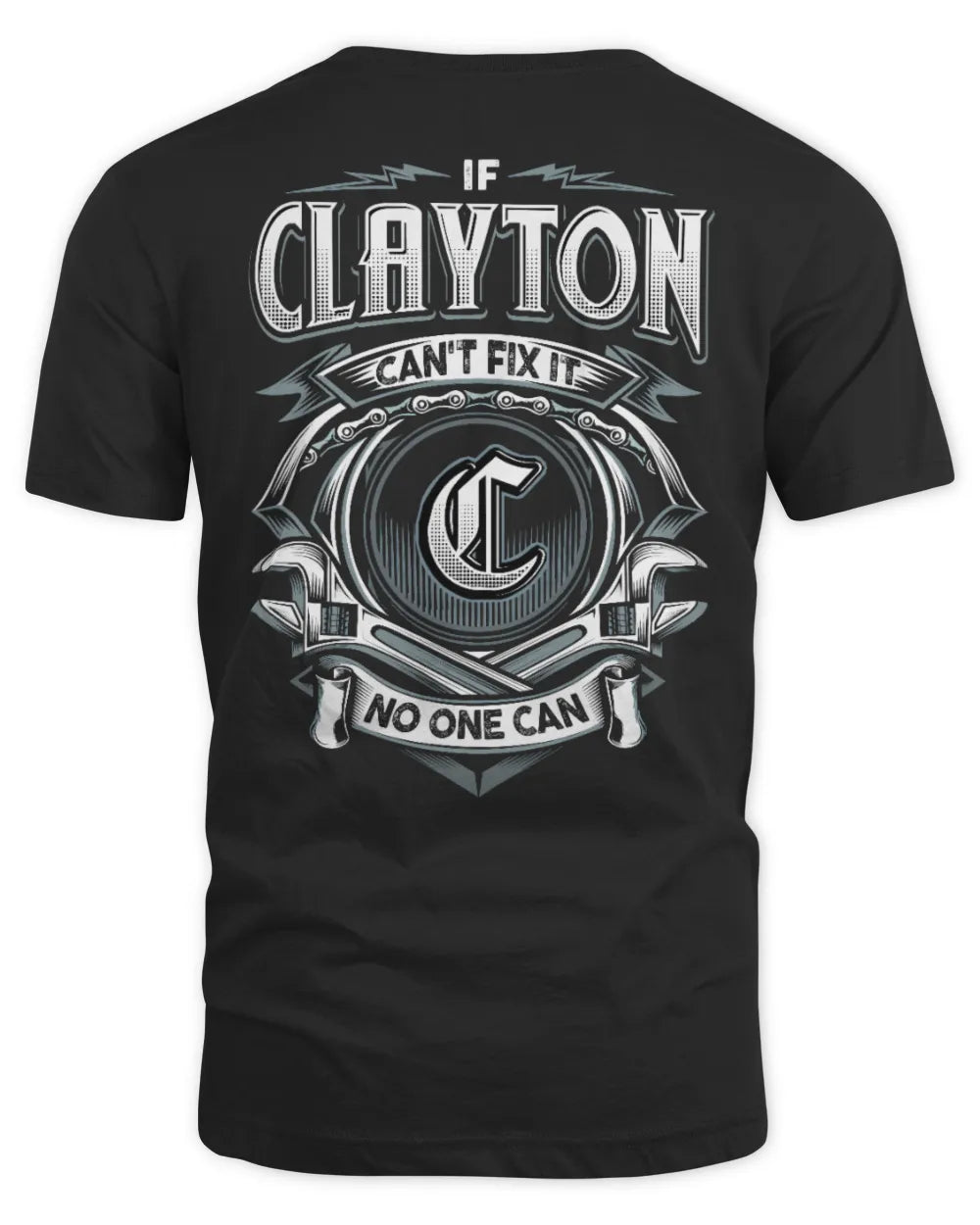 CLAYTON AP81-K4-626 - Personalized Ahmed Quote Apparel “If Ahmed Can't Fix It, No One Can”
