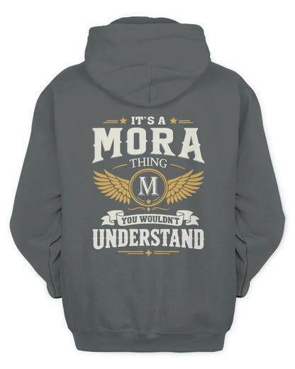 MORA KT06-M008 It’s a [NAME] Thing – You Wouldn’t Understand | Personalized Vintage T-Shirt - Unisex Hoodie - Charcoal