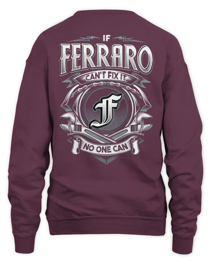 FERRARO AP81-K4-626 - Personalized Ahmed Quote Apparel “If Ahmed Can't Fix It, No One Can” - Unisex Sweatshirt - Maroon